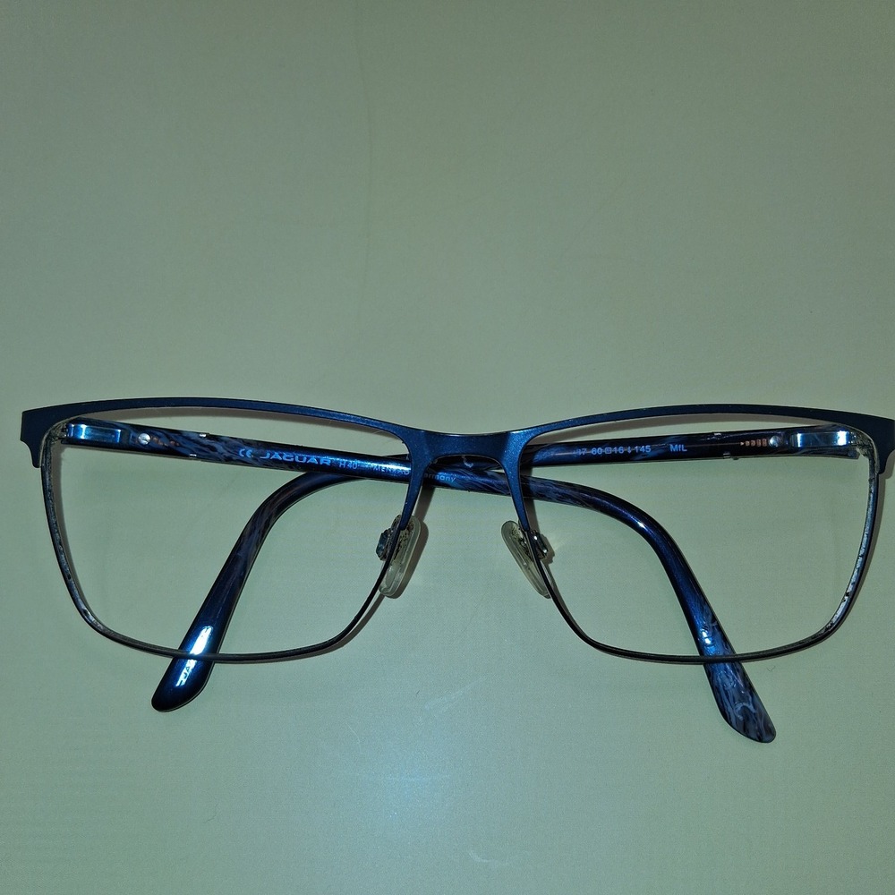 JAGUAR EYEGLASSES H40 GOLD/BROWN FRAMES ONLY 60-16-145